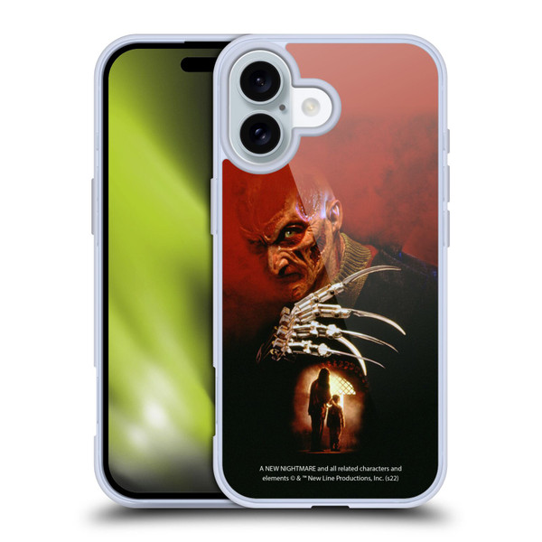 A Nightmare On Elm Street: New Nightmare Graphics Poster Soft Gel Case for Apple iPhone 16