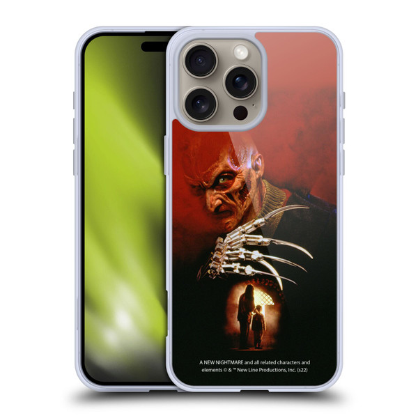 A Nightmare On Elm Street: New Nightmare Graphics Poster Soft Gel Case for Apple iPhone 16 Pro Max