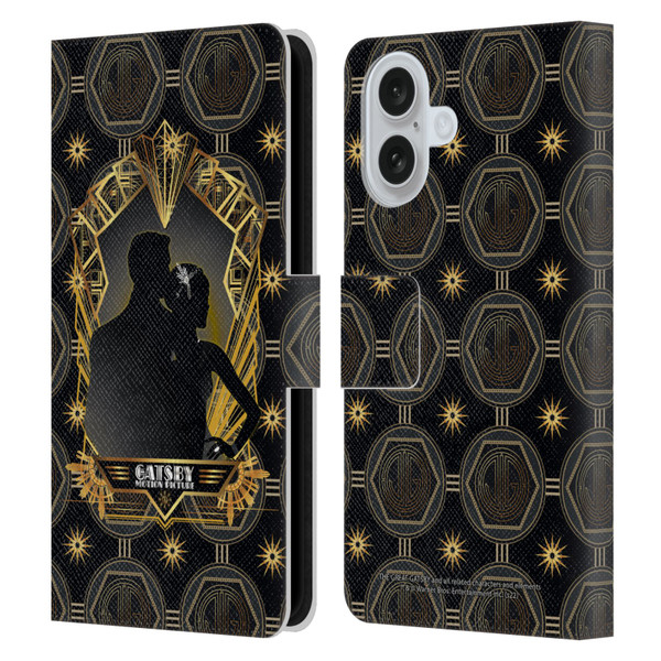 The Great Gatsby Graphics Poster 2 Leather Book Wallet Case Cover For Apple iPhone 16