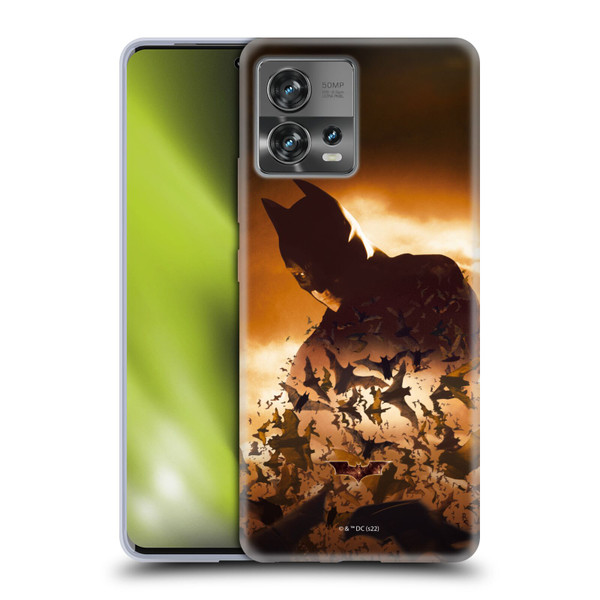 Batman Begins Graphics Poster Soft Gel Case for Motorola Moto Edge 30 Fusion