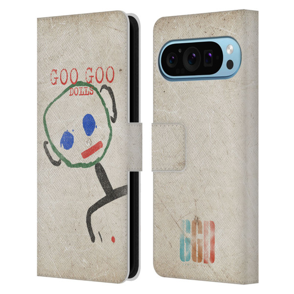Goo Goo Dolls Graphics Throwback Super Star Guy Leather Book Wallet Case Cover For Google Pixel 9 / Pixel 9 Pro