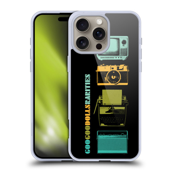 Goo Goo Dolls Graphics Rarities Vintage Soft Gel Case for Apple iPhone 16 Pro Max