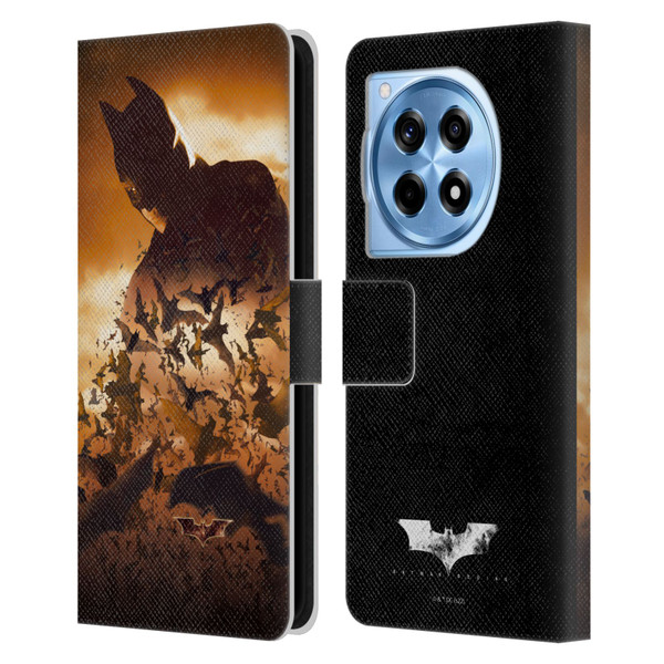 Batman Begins Graphics Poster Leather Book Wallet Case Cover For OnePlus 12R