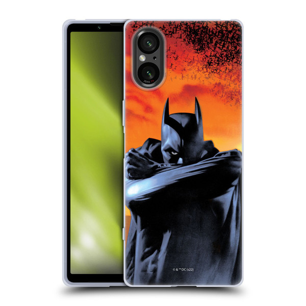 Batman Begins Graphics Character Soft Gel Case for Sony Xperia 5 V 5G