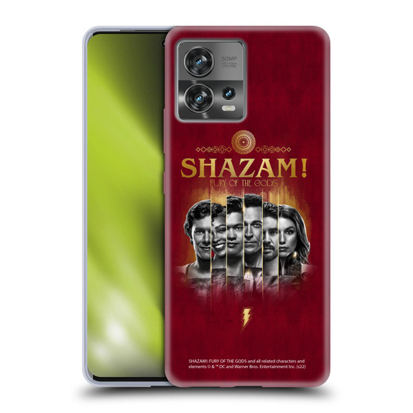 Shazam!: Fury Of The Gods Graphics Poster Soft Gel Case for Motorola Moto Edge 30 Fusion