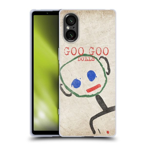 Goo Goo Dolls Graphics Throwback Super Star Guy Soft Gel Case for Sony Xperia 5 V 5G
