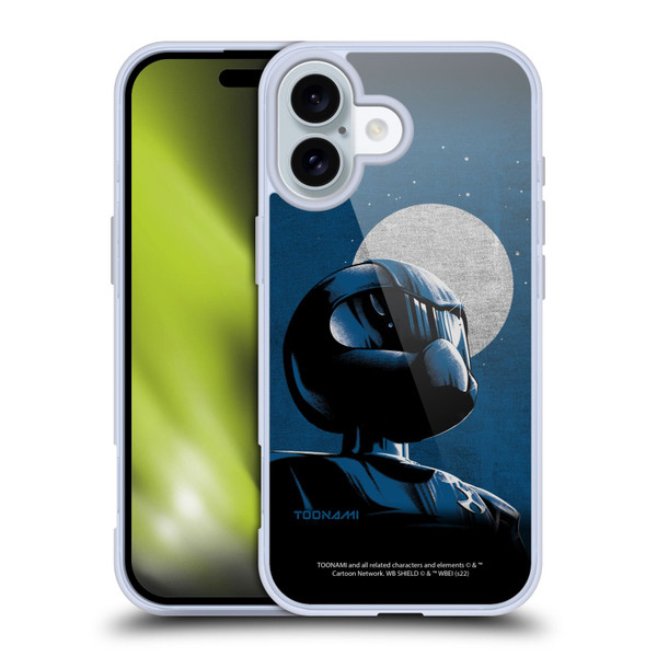 Toonami Graphics Character Art Soft Gel Case for Apple iPhone 16