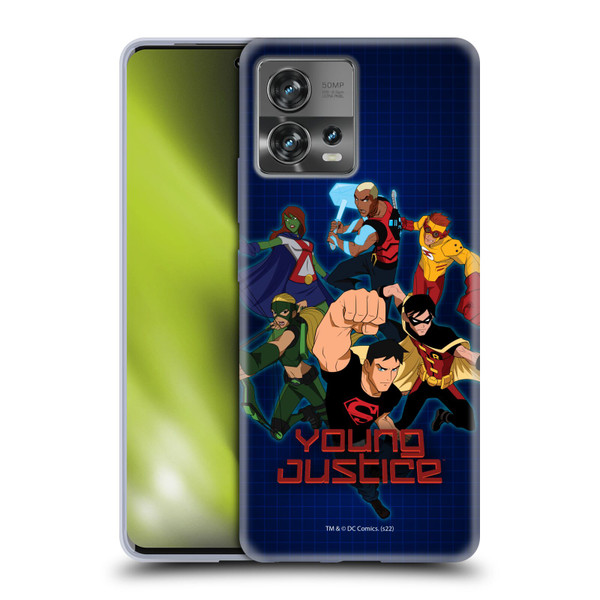 Young Justice Graphics Group Soft Gel Case for Motorola Moto Edge 30 Fusion