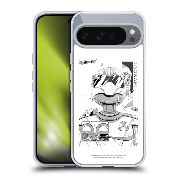 Toonami Graphics Comic Soft Gel Case for Google Pixel 9 Pro XL