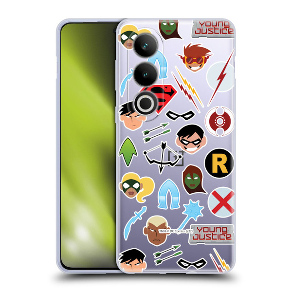 Young Justice Graphics Icons Soft Gel Case for OPPO OnePlus Ace 3V 5G