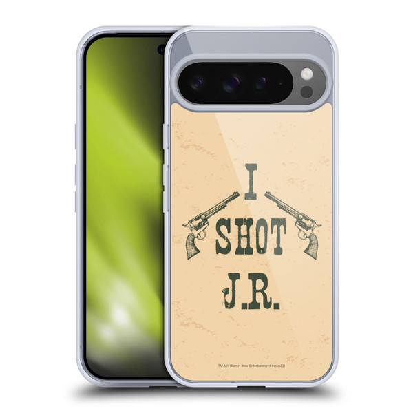 Dallas: Television Series Graphics Typography Soft Gel Case for Google Pixel 9 Pro XL