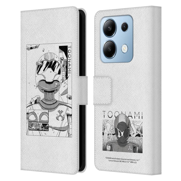 Toonami Graphics Comic Leather Book Wallet Case Cover For Xiaomi Redmi Note 13/13 Pro 5G