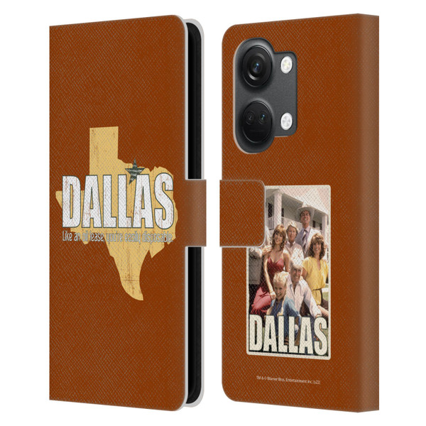 Dallas: Television Series Graphics Quote Leather Book Wallet Case Cover For OnePlus Nord 3 5G