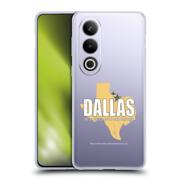 Dallas: Television Series Graphics Quote Soft Gel Case for OPPO OnePlus Ace 3V 5G