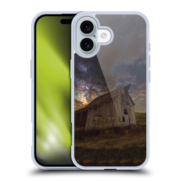 Royce Bair Nightscapes Bear Lake Old Barn Soft Gel Case for Apple iPhone 16