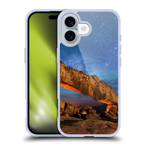 Royce Bair Nightscapes Sunset Arch Soft Gel Case for Apple iPhone 16