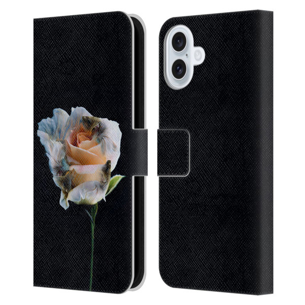 Pixelmated Animals Surreal Pets Betaflower Leather Book Wallet Case Cover For Apple iPhone 16 Plus