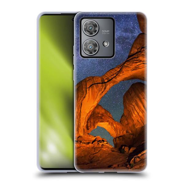 Royce Bair Nightscapes Triple Arch Soft Gel Case for Motorola Edge 40 Neo 5G