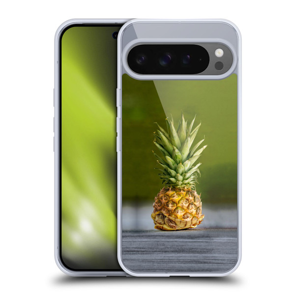 Pixelmated Animals Surreal Pets Pineapple Turtle Soft Gel Case for Google Pixel 9 Pro XL