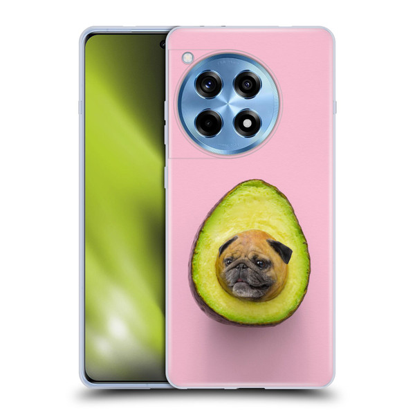 Pixelmated Animals Surreal Pets Pugacado Soft Gel Case for OPPO OnePlus Ace 3 5G
