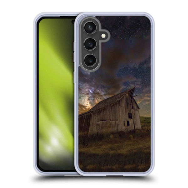 Royce Bair Nightscapes Bear Lake Old Barn Soft Gel Case for Samsung Galaxy S24 FE