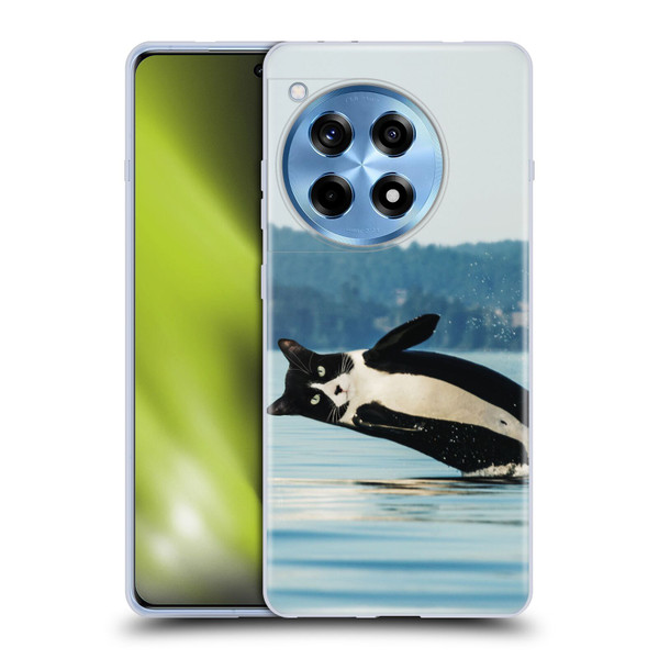 Pixelmated Animals Surreal Wildlife Orcat Soft Gel Case for OPPO OnePlus Ace 3 5G