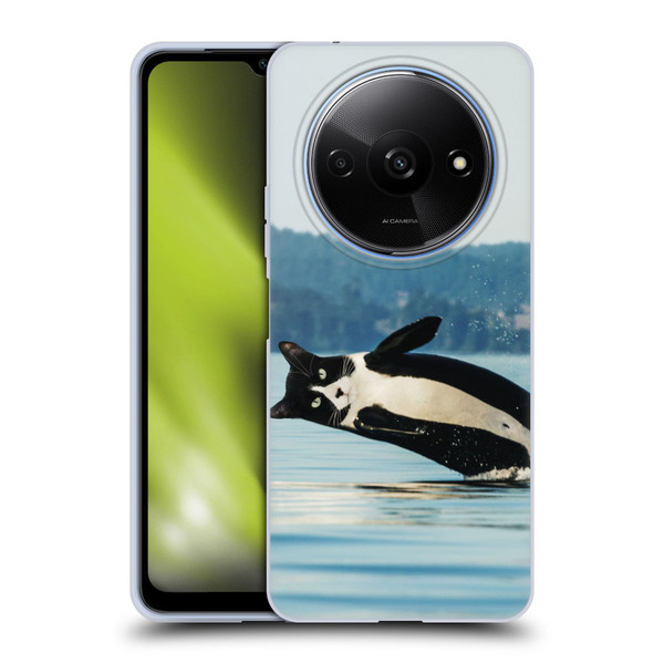 Pixelmated Animals Surreal Wildlife Orcat Soft Gel Case for Xiaomi Redmi A3
