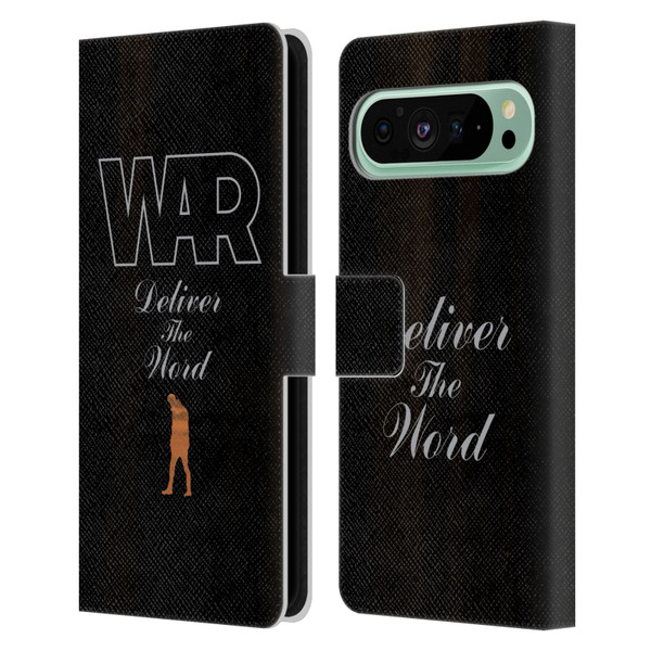 War Graphics Deliver The World Leather Book Wallet Case Cover For Google Pixel 9 Pro XL
