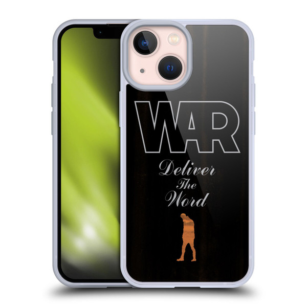 War Graphics Deliver The World Soft Gel Case for Apple iPhone 13 Mini