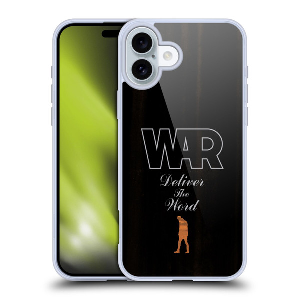 War Graphics Deliver The World Soft Gel Case for Apple iPhone 16 Plus