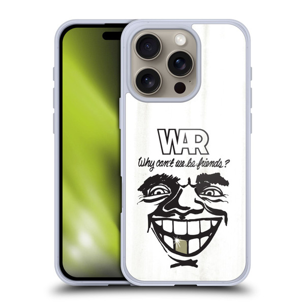 War Graphics Friends Art Soft Gel Case for Apple iPhone 16 Pro