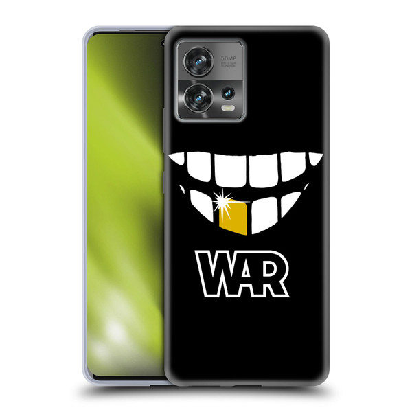 War Graphics Why Can't We Be Friends? Soft Gel Case for Motorola Moto Edge 30 Fusion