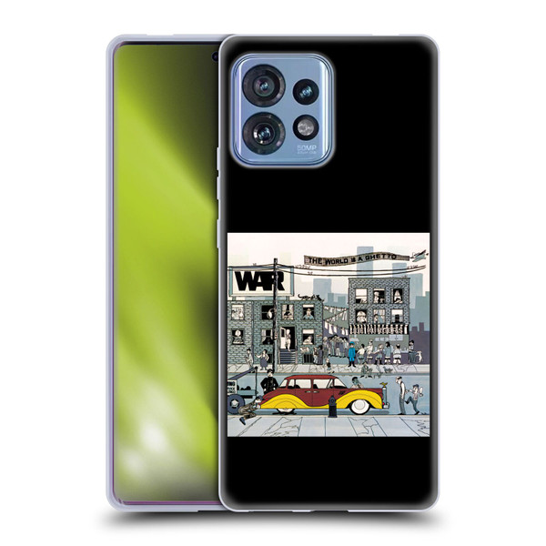 War Graphics The World Is A Ghetto Album Soft Gel Case for Motorola Moto Edge 40 Pro