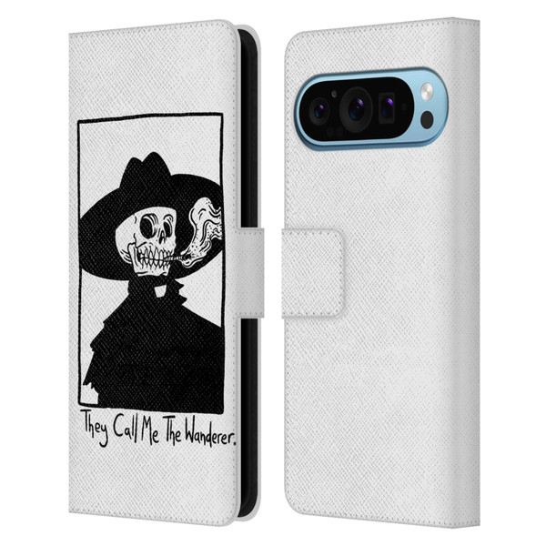 Matt Bailey Art They Call MeThe Wanderer Leather Book Wallet Case Cover For Google Pixel 9 / Pixel 9 Pro
