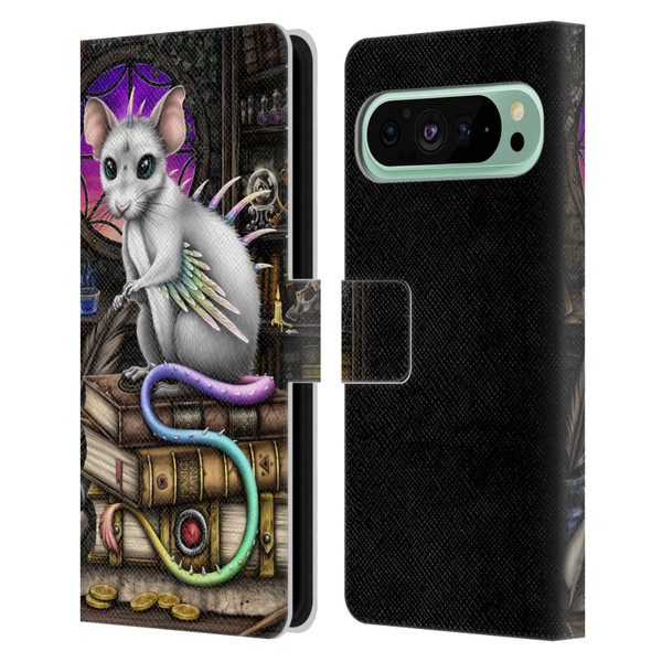 Sarah Richter Animals Alchemy Magic Rat Leather Book Wallet Case Cover For Google Pixel 9 Pro XL