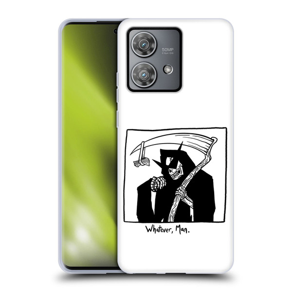 Matt Bailey Art Whatever Man Soft Gel Case for Motorola Edge 40 Neo 5G