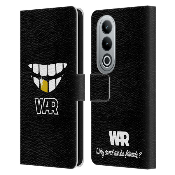 War Graphics Why Can't We Be Friends? Leather Book Wallet Case Cover For OPPO OnePlus Ace 3V 5G