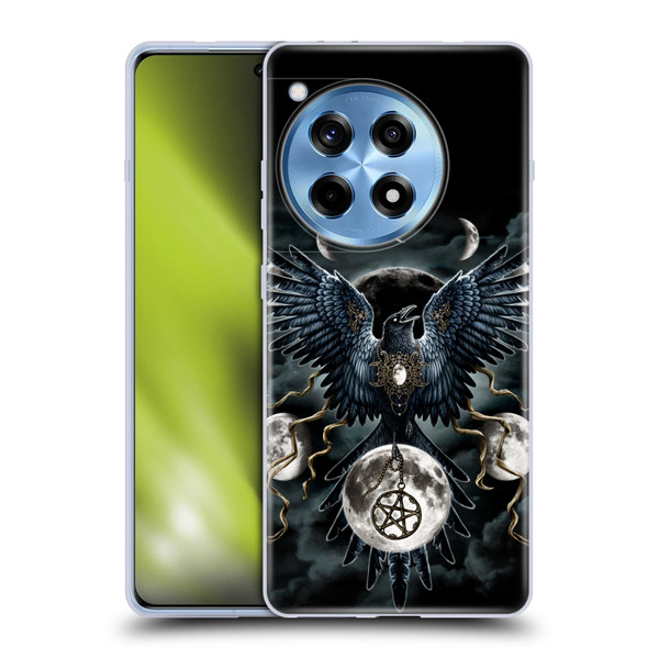 Sarah Richter Animals Gothic Black Raven Soft Gel Case for OPPO OnePlus Ace 3 5G
