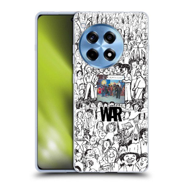 War Graphics Friends Doodle Art Soft Gel Case for OPPO OnePlus Ace 3 5G