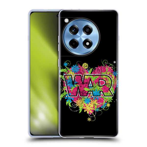 War Graphics Heart Logo Soft Gel Case for OPPO OnePlus Ace 3 5G
