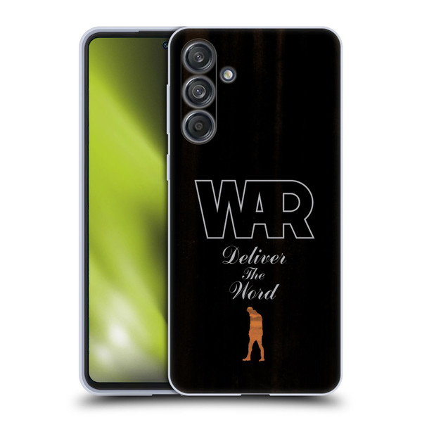 War Graphics Deliver The World Soft Gel Case for Samsung Galaxy M55 5G