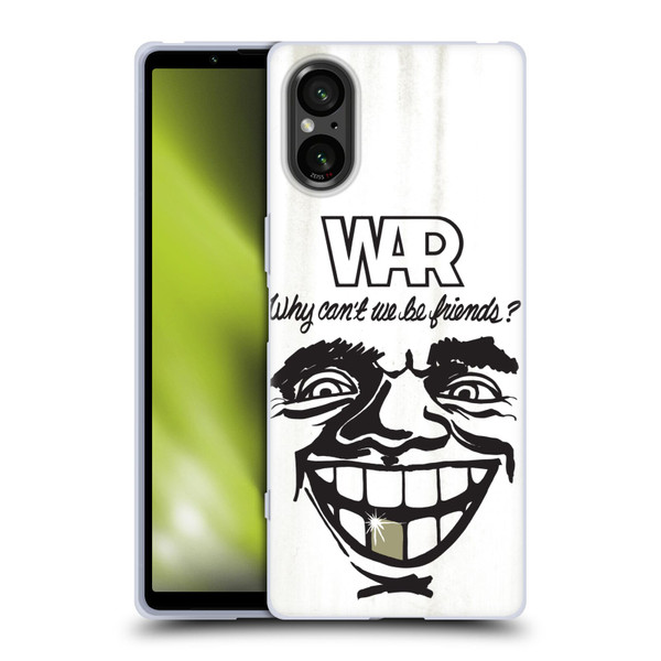 War Graphics Friends Art Soft Gel Case for Sony Xperia 5 V 5G