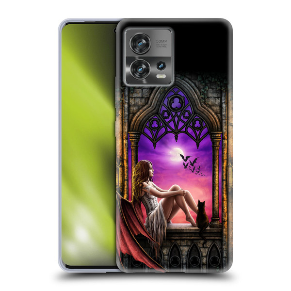 Sarah Richter Fantasy Demon Vampire Girl Soft Gel Case for Motorola Moto Edge 30 Fusion