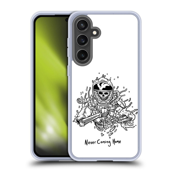 Matt Bailey Art Never Coming Home Soft Gel Case for Samsung Galaxy S24 FE