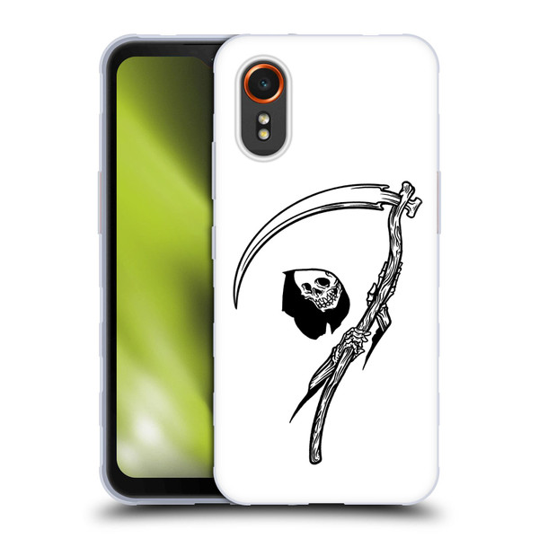 Matt Bailey Art Negative Reaper Soft Gel Case for Samsung Galaxy Xcover7 5G
