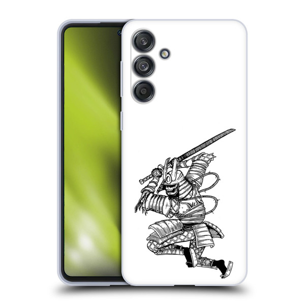 Matt Bailey Samurai Sword Stance Soft Gel Case for Samsung Galaxy M55 5G