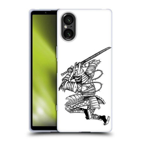Matt Bailey Samurai Sword Stance Soft Gel Case for Sony Xperia 5 V 5G