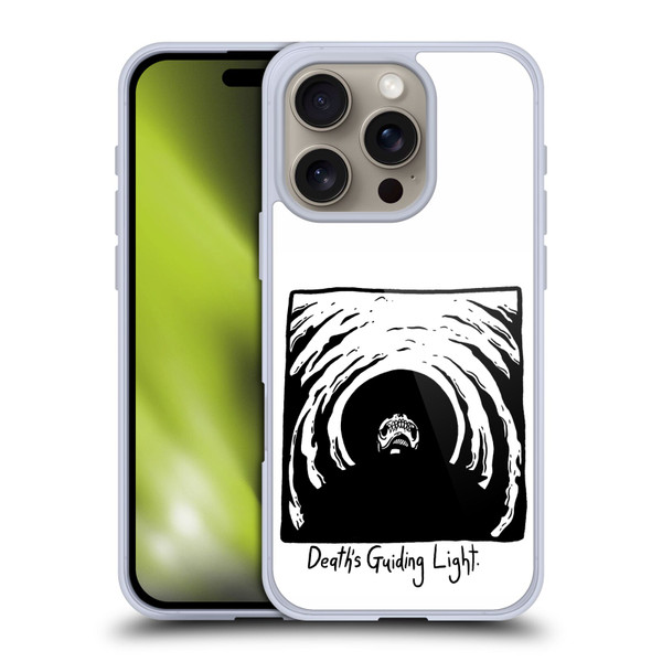 Matt Bailey Skull Deaths Guiding Light Soft Gel Case for Apple iPhone 16 Pro
