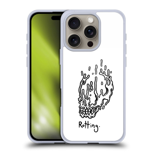 Matt Bailey Skull Rotting Soft Gel Case for Apple iPhone 16 Pro