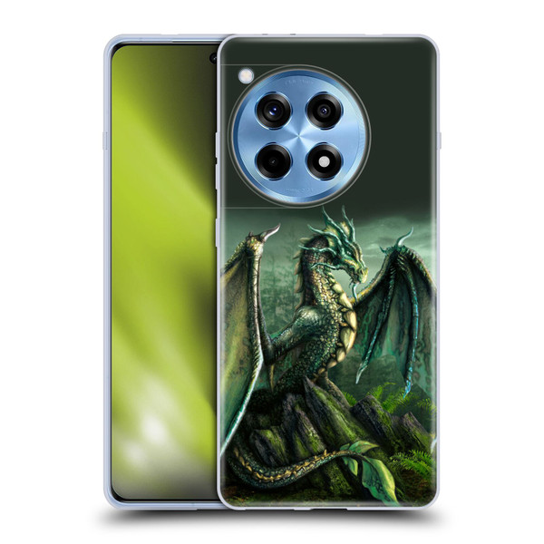 Sarah Richter Fantasy Creatures Green Nature Dragon Soft Gel Case for OPPO OnePlus Ace 3 5G